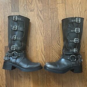 Steve Madden moto boots Rocky